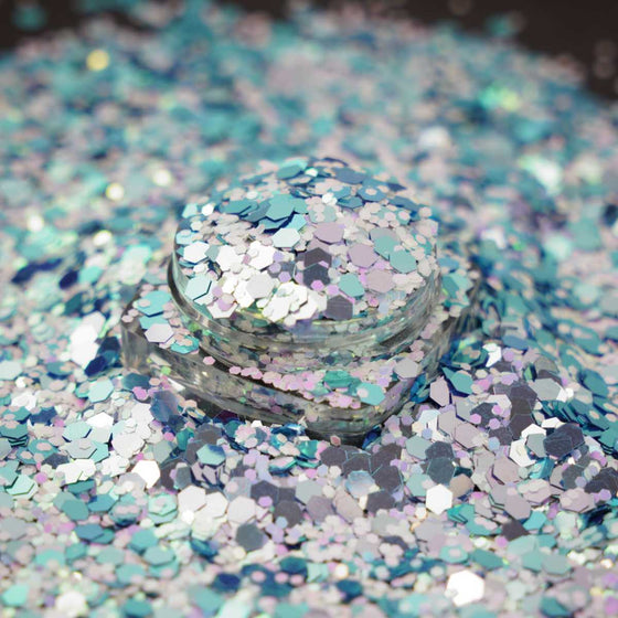 Chameleon Show Stopper Glitter - Silver/Blue - Glitz Your Life