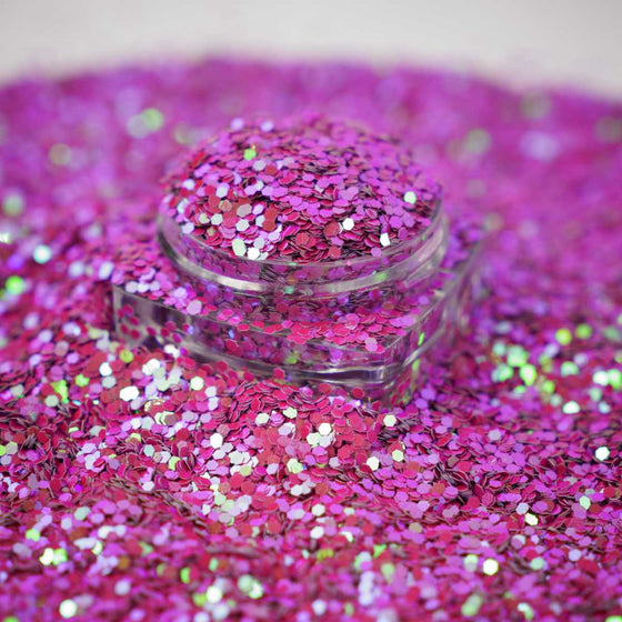 Chromatic Crazes Glitter | Deep Pink - Glitz Your Life