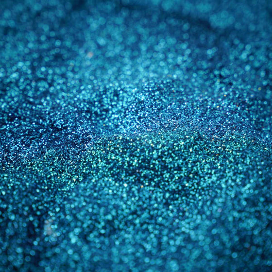 Chrome Crush Glitter | Cyan - Glitz Your Life