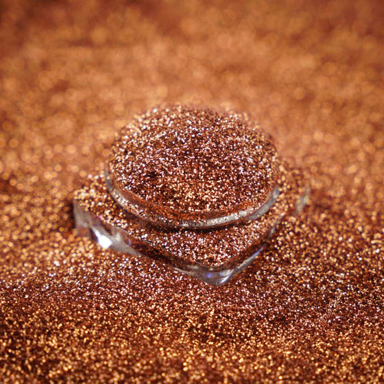 Chrome Crush Glitter | Deep Orange - Glitz Your Life