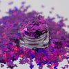 Glamourous Geometry Glitter | Purple - Glitz Your Life 1