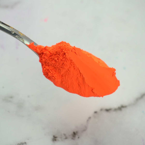 Neon Blaze Mica Pigment Powder | Orange - Glitz Your Life