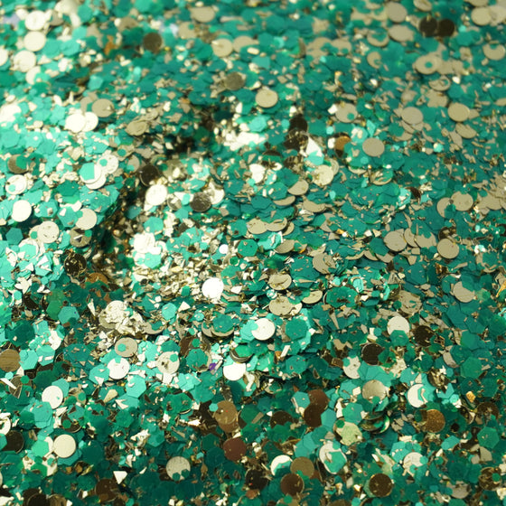 Prism Party Glitter | Teal/Silver - Glitz Your Life