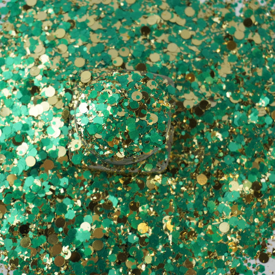 Prism Party Glitter | Teal/Silver - Glitz Your Life