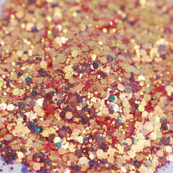 Radiant Rave Glitter | Gold - Glitz Your Life