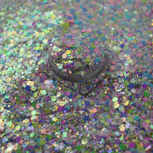  Rainbow Ripple Confetti Glitter | Silver/Multicolor - Glitz Your Life