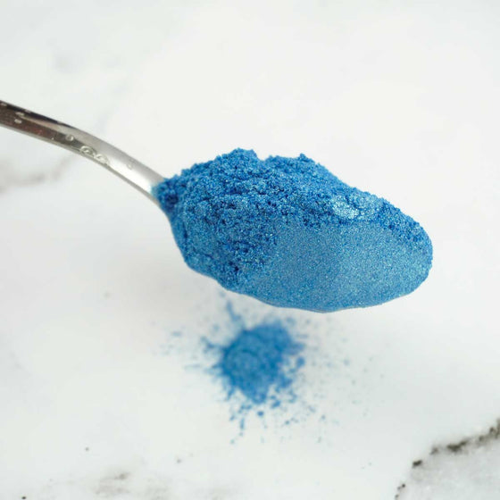 Velvety Matte Marvel Mica Pigment | Blue - Glitz Your Life